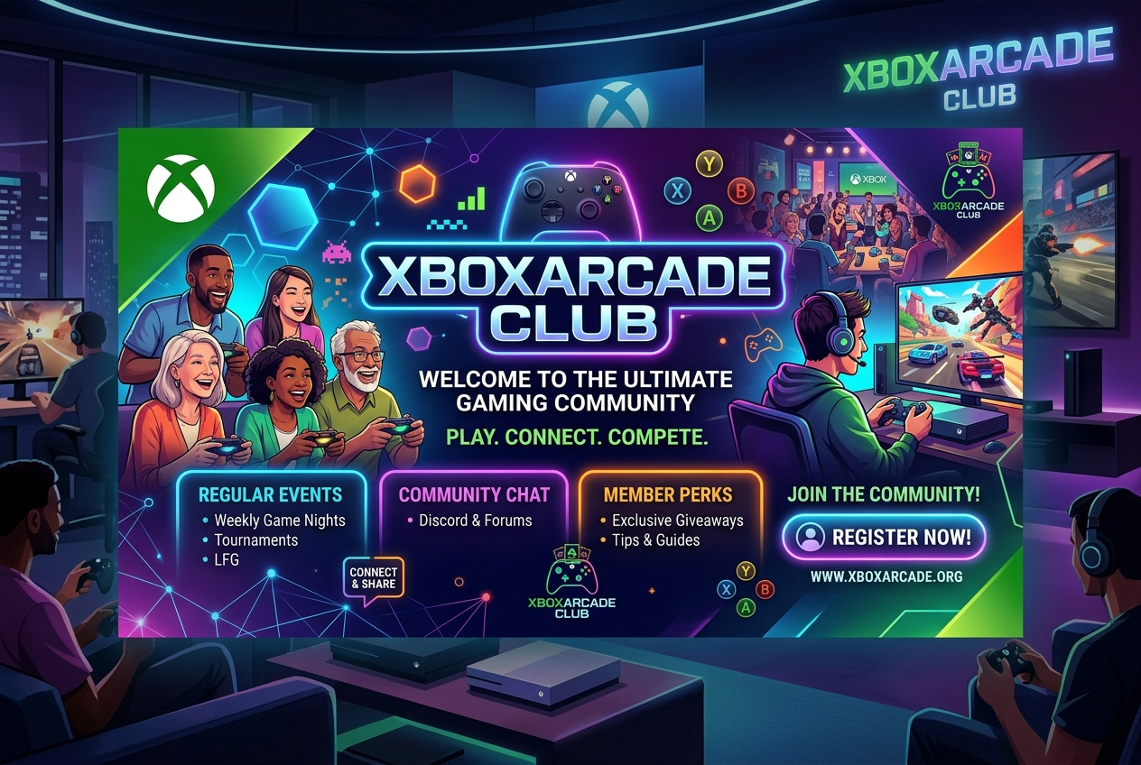 Kluby XboxArcade - Informacje i propozycje